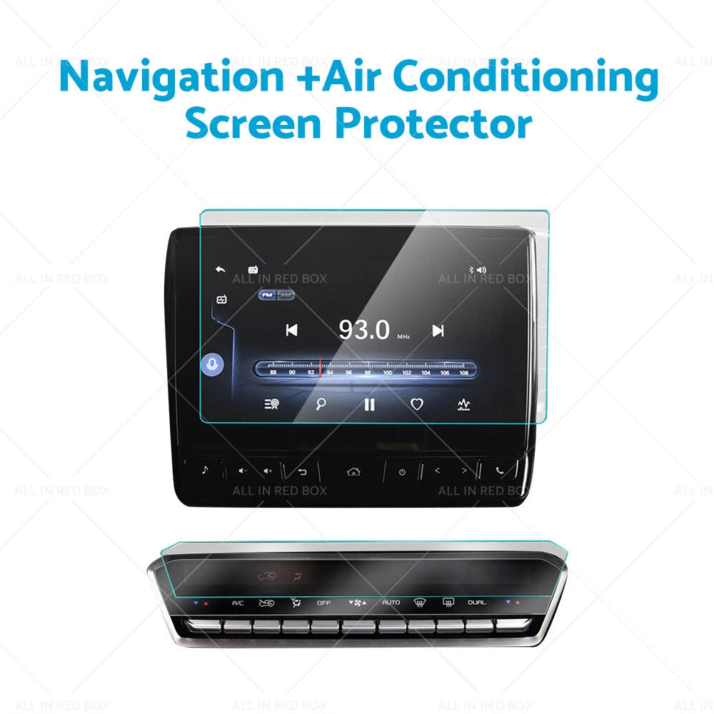 Navigation and Air Conditioning Screen Protector for Isuzu D-Max (2021–2023)
