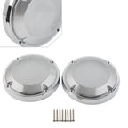 6.5" Saddlebag Lid Speaker Grill Cover for Harley Touring Electra Glide (1983–2020)