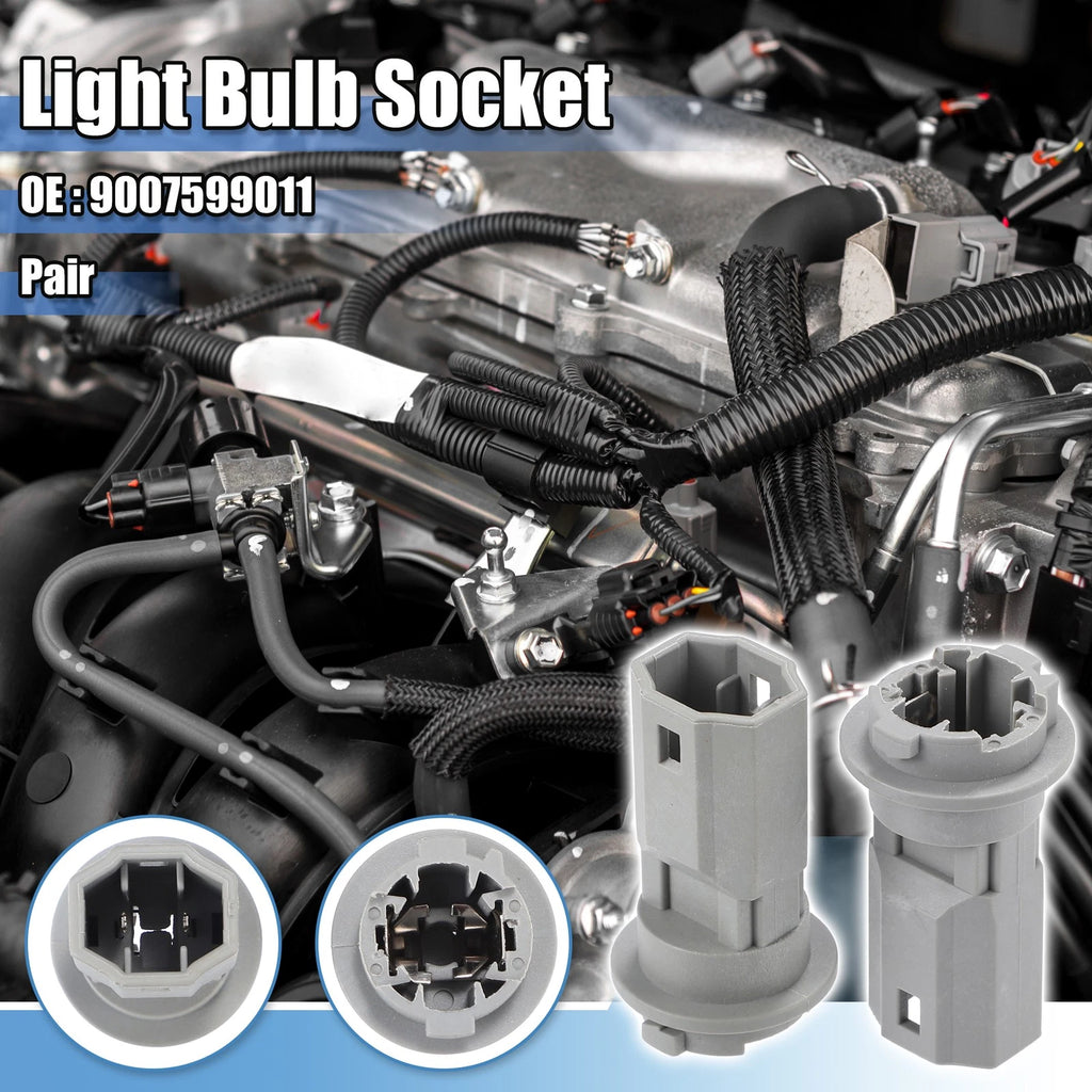 2X Turn Signal Light Bulb Socket for Toyota Lexus (No. 9007599011)