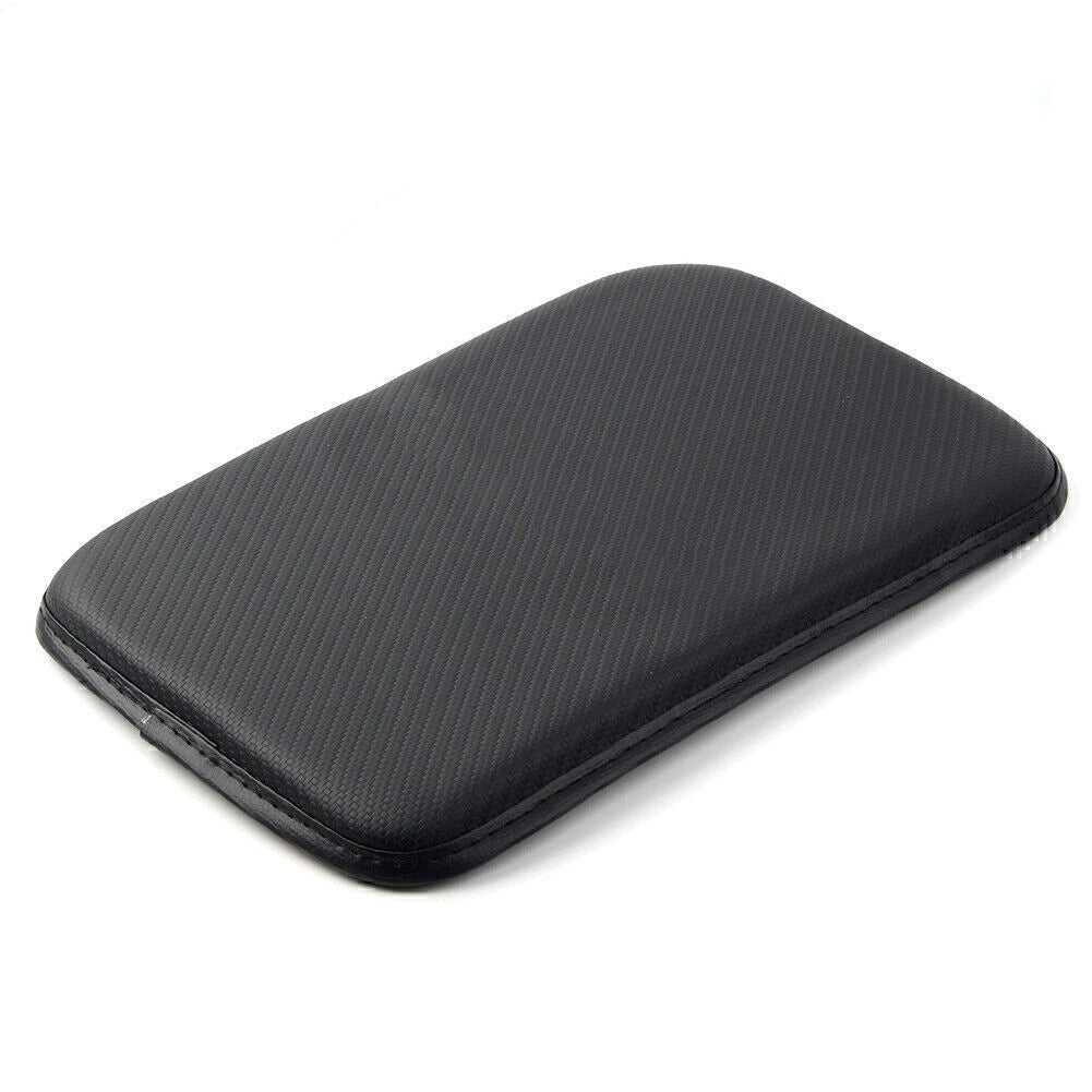 Carbon Center Console Armrest Cushion Mat Pad Cover Universal for Cars