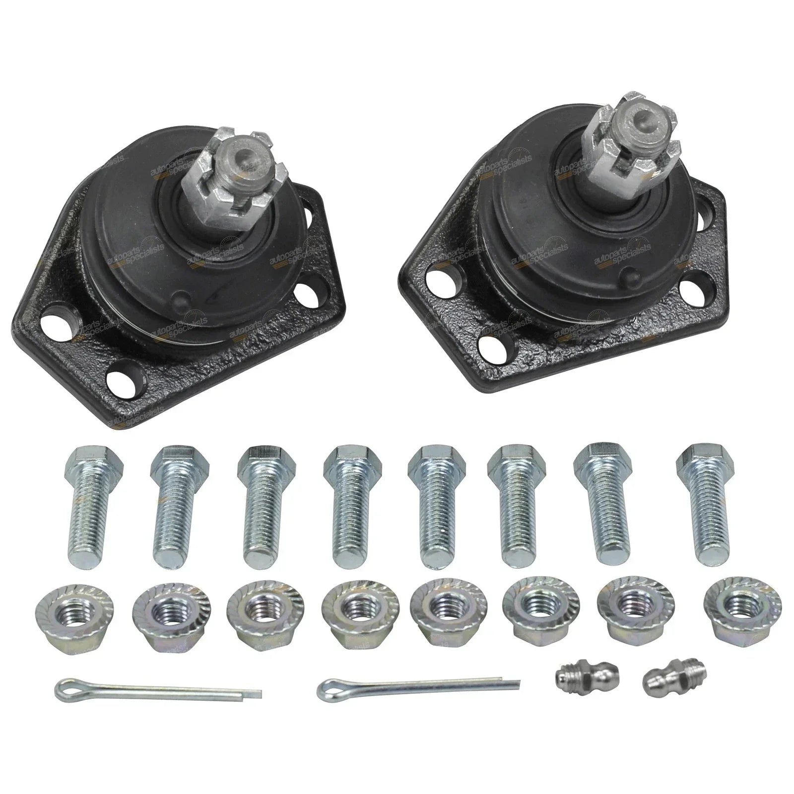 2 x Front Upper Arm Ball Joints for Tarago CR21 RWD Van (1983–1990)