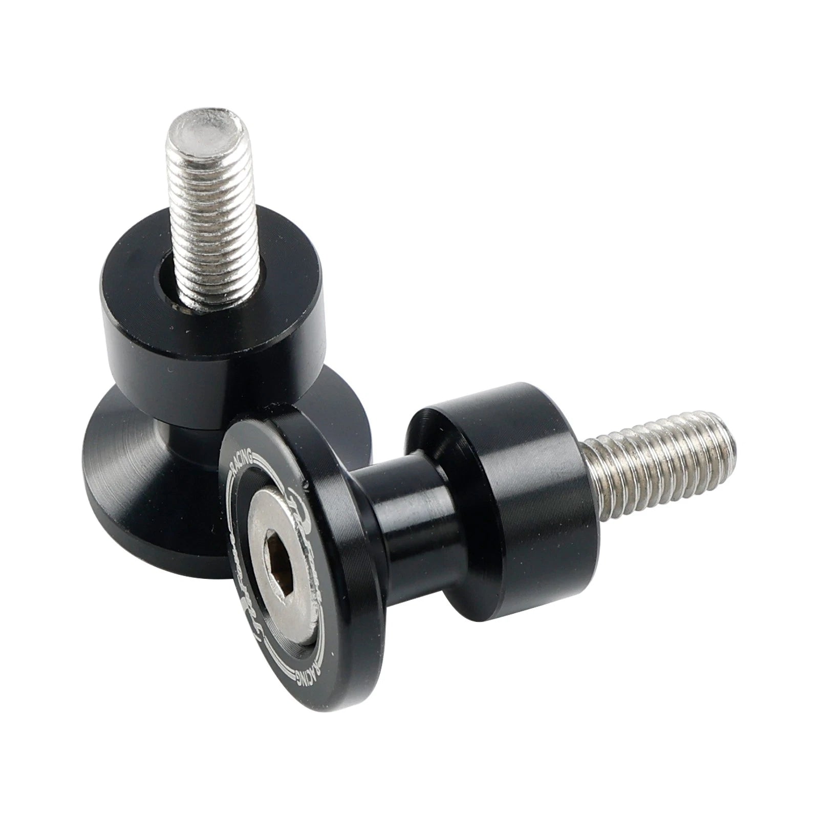 Swingarm Spools Slider Stand Screws for Kawasaki Ninja, Suzuki GSX-S, CBR, Monster