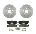 Front Brake Kit for Dodge Ram 1500 (Vented 335mm Disc Rotors, Semi-Met Pads)