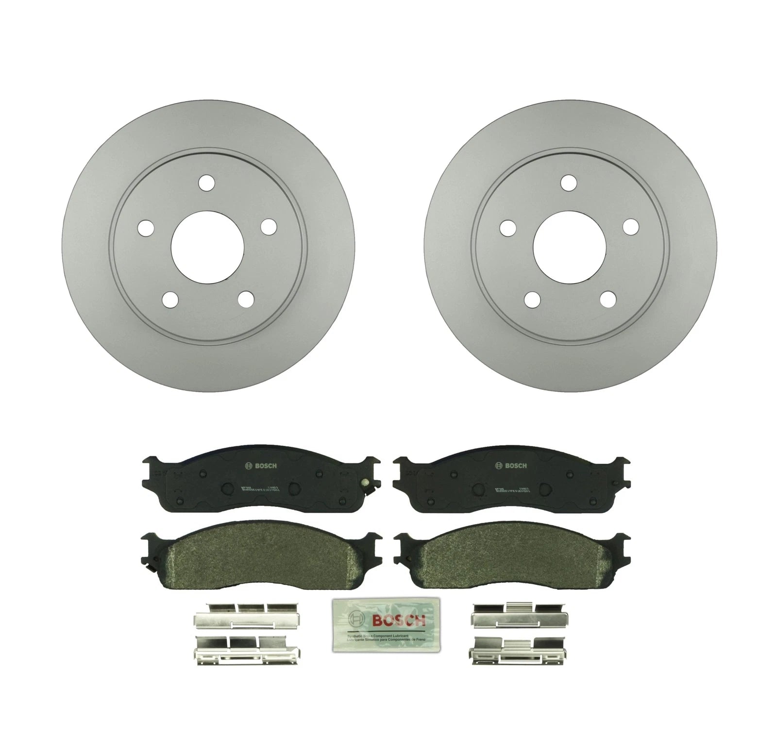 Front Brake Kit for Dodge Ram 1500 (Vented 335mm Disc Rotors, Semi-Met Pads)