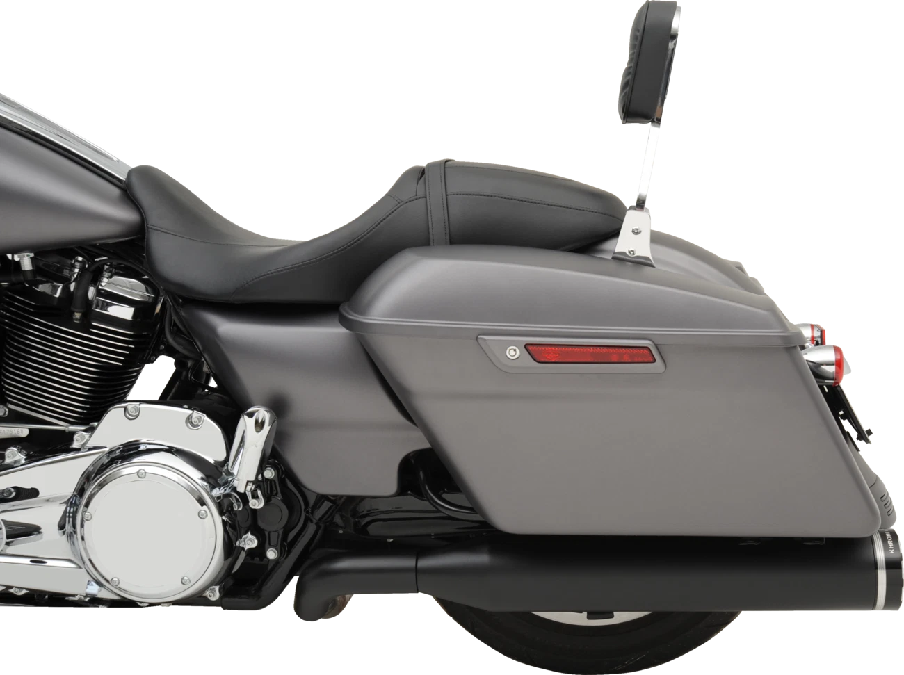 2-into-1-into-2 Dominator-SR Exhaust System for - Black