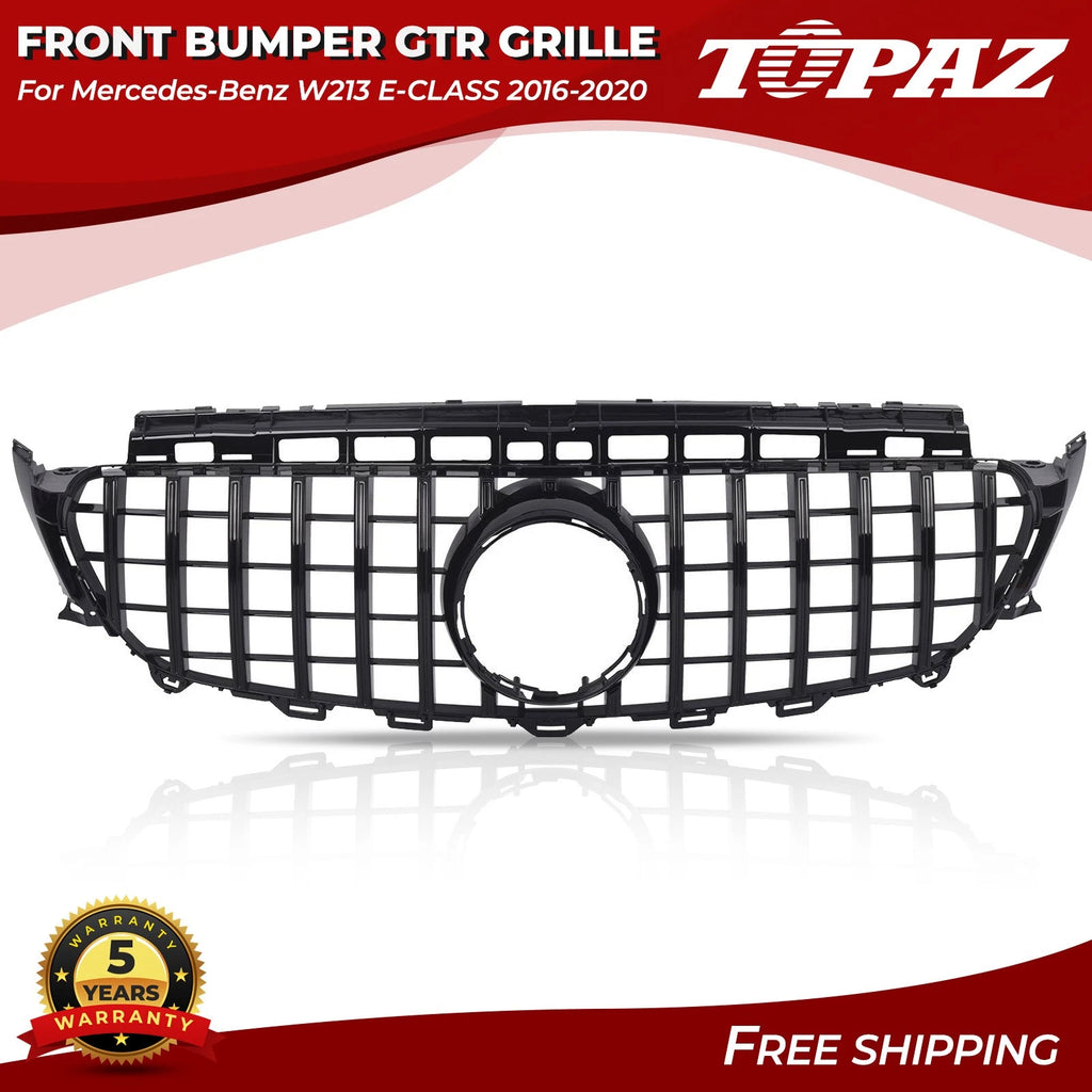Front Bumper Grille for Mercedes Benz E-Class (2016–2020)