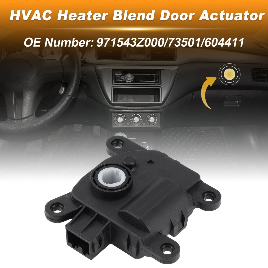 HVAC Heater Blend Door Actuator for Kia Soul (2020–2023) 2016971543Z000
