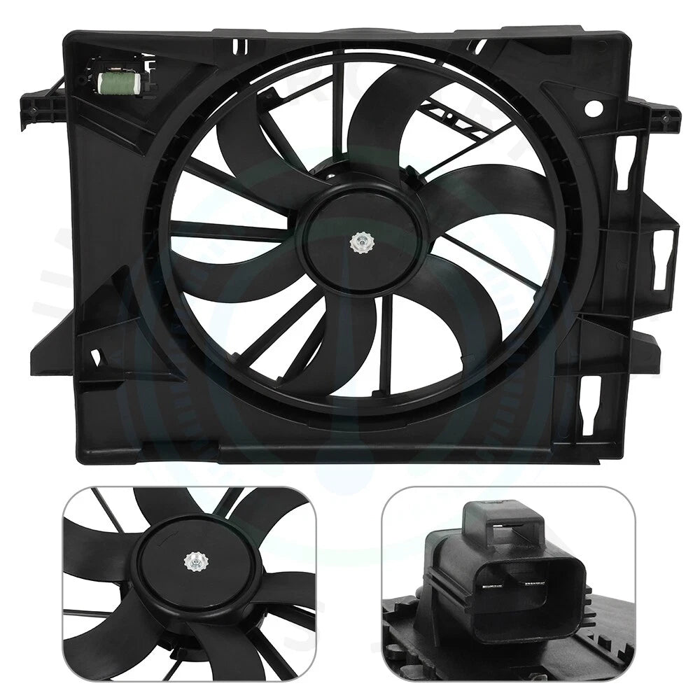 Radiator Cooling Fan Assembly for Dodge Grand Caravan (2008–2020)