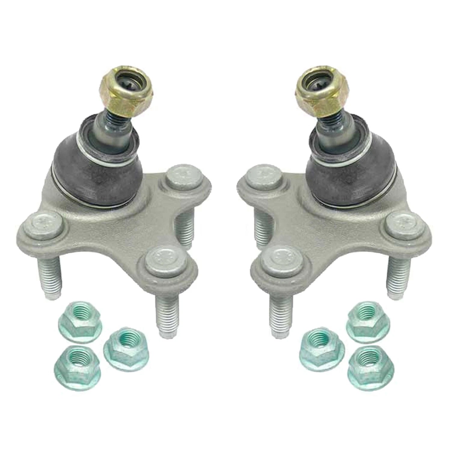 2X Front Suspension Ball Joint Set for Audi A3 Q3, VW Beetle Golf Jetta Tiguan (2010–2020)
