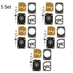 Set of 5 Carburetor Kits for Stihl TS410 TS420 (4238 007 1061)
