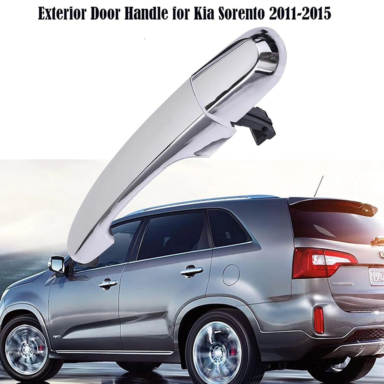 Chrome Outer Rear Left Door Handle for Kia Sorento (2011-2015)