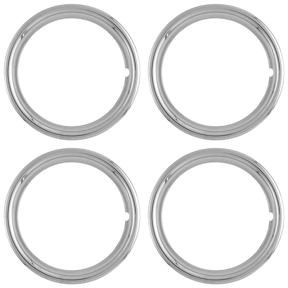14' 1 1/2-inch Deep Stainless Steel Wheel Trim Rings - XIEUH489