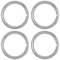 14' 1 1/2-inch Deep Stainless Steel Wheel Trim Rings - XIEUH489