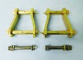 2 x Rear Greasable Shackles & Pins for Holden Colorado (2012-2020)