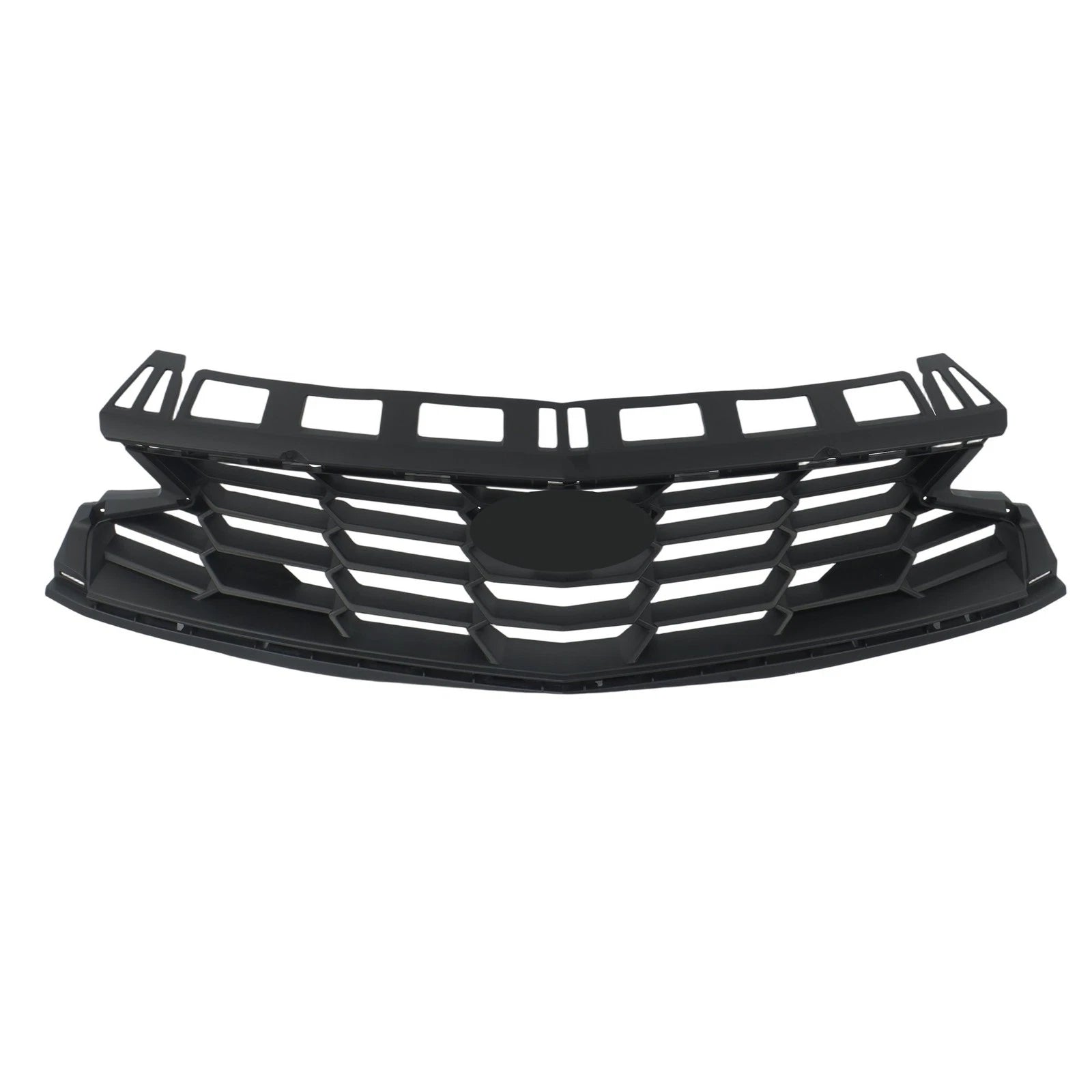 Front Upper Bumper Grille for Chevrolet Camaro (2019-2024) Black Plastic