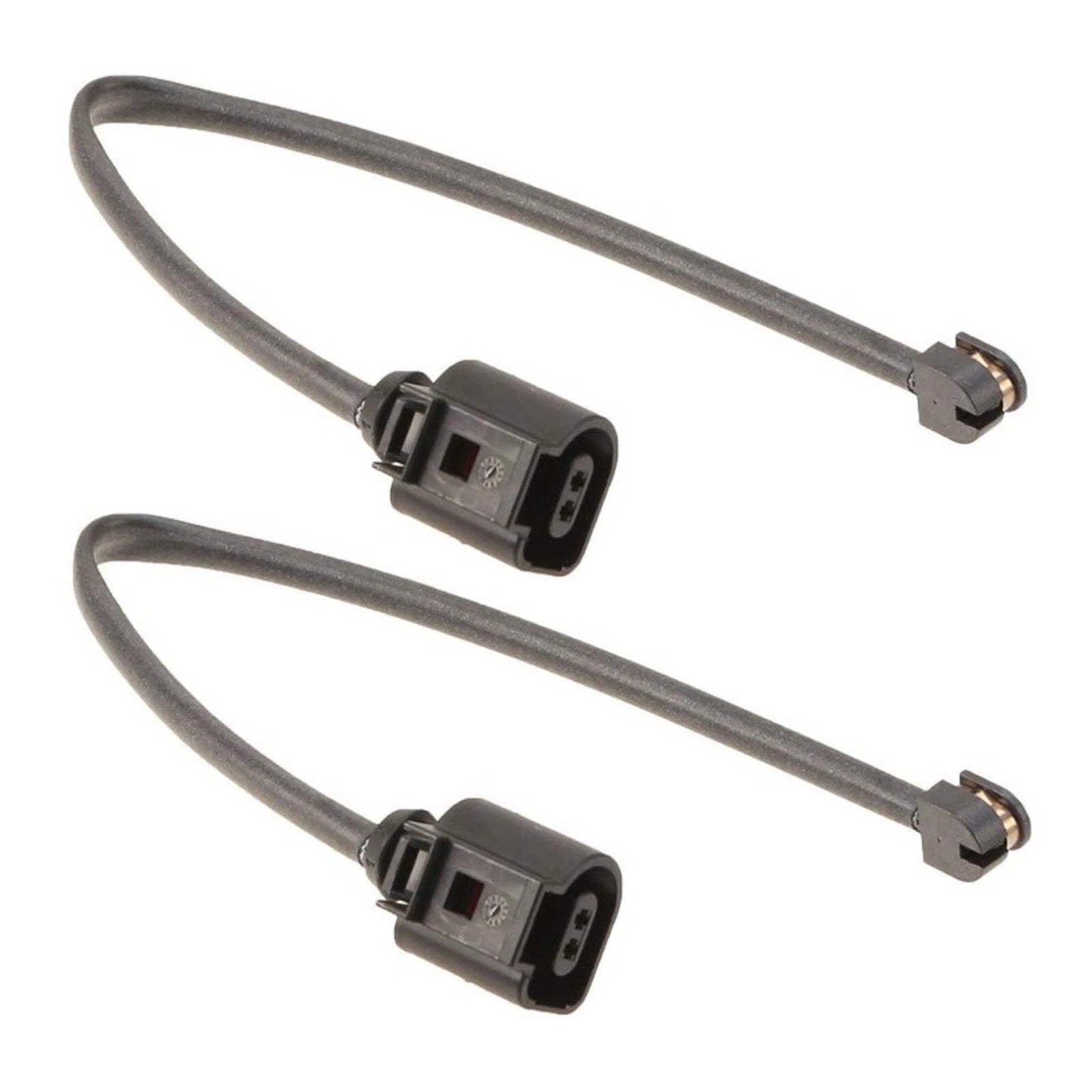 Set of 2 Front Brake Pad Sensors for Audi TT Quattro (2000–2014), VW R32 (2008), Porsche 911 (2005–2012)