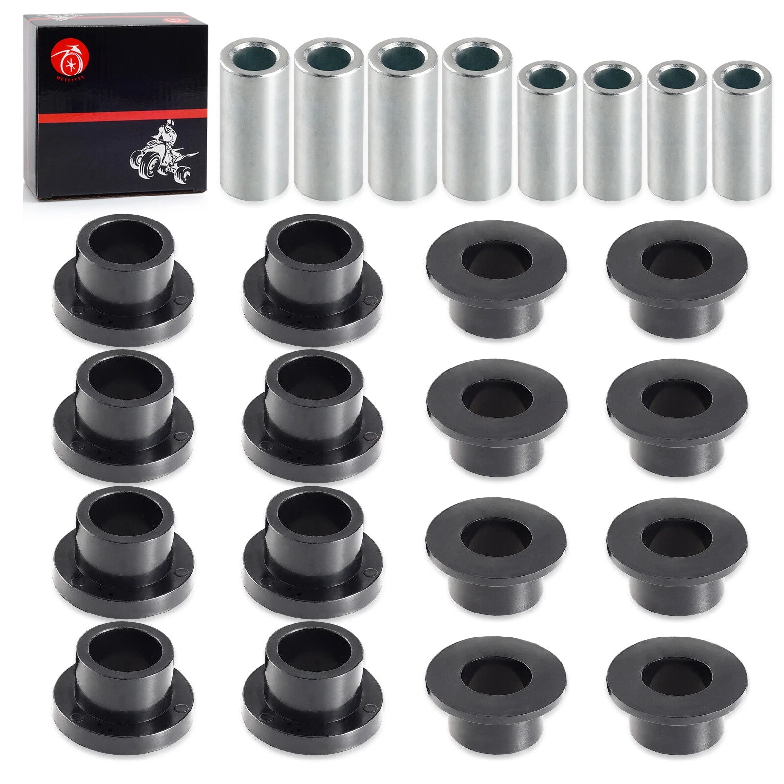 Front and Rear Shock Bushing Sleeve for Polaris Ranger 1000 900 800 700 570 500 XP