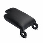 Black PU Leather Armrest Console Lid Cover for BMW 3 Series (1999–2005)