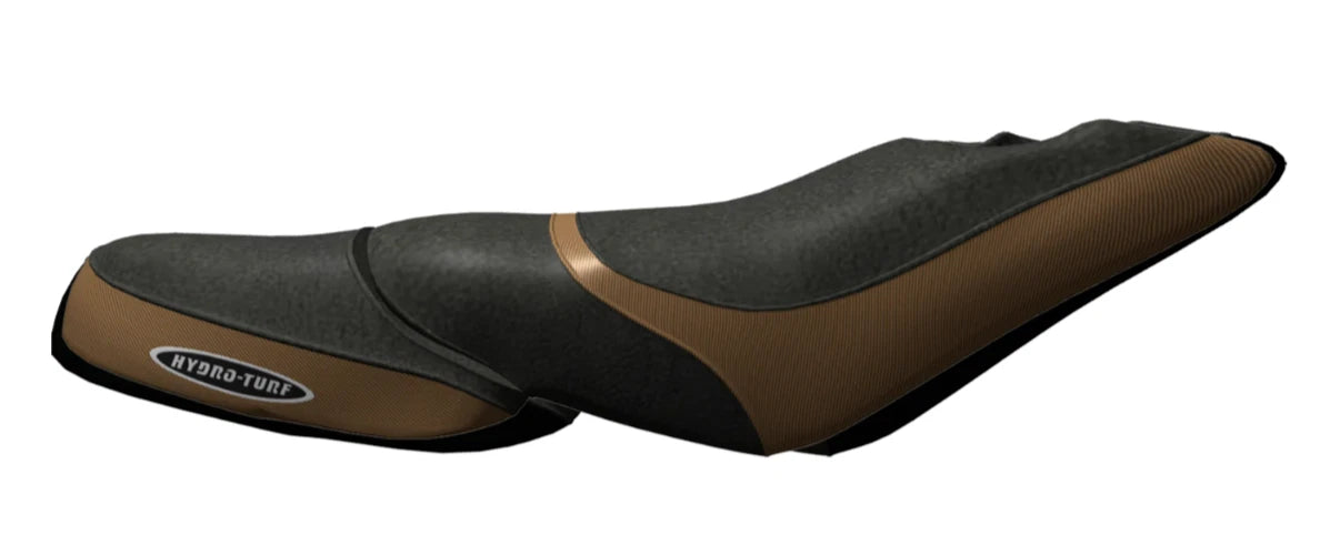 Hydro-Turf Seat Cover for SeaDoo GTI (2001–2005) / GTS (2001) Copper CF/Black Vinyl