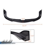 Front Bumper Lip Spoiler for Subaru Impreza WRX STI (2006–2007) Black