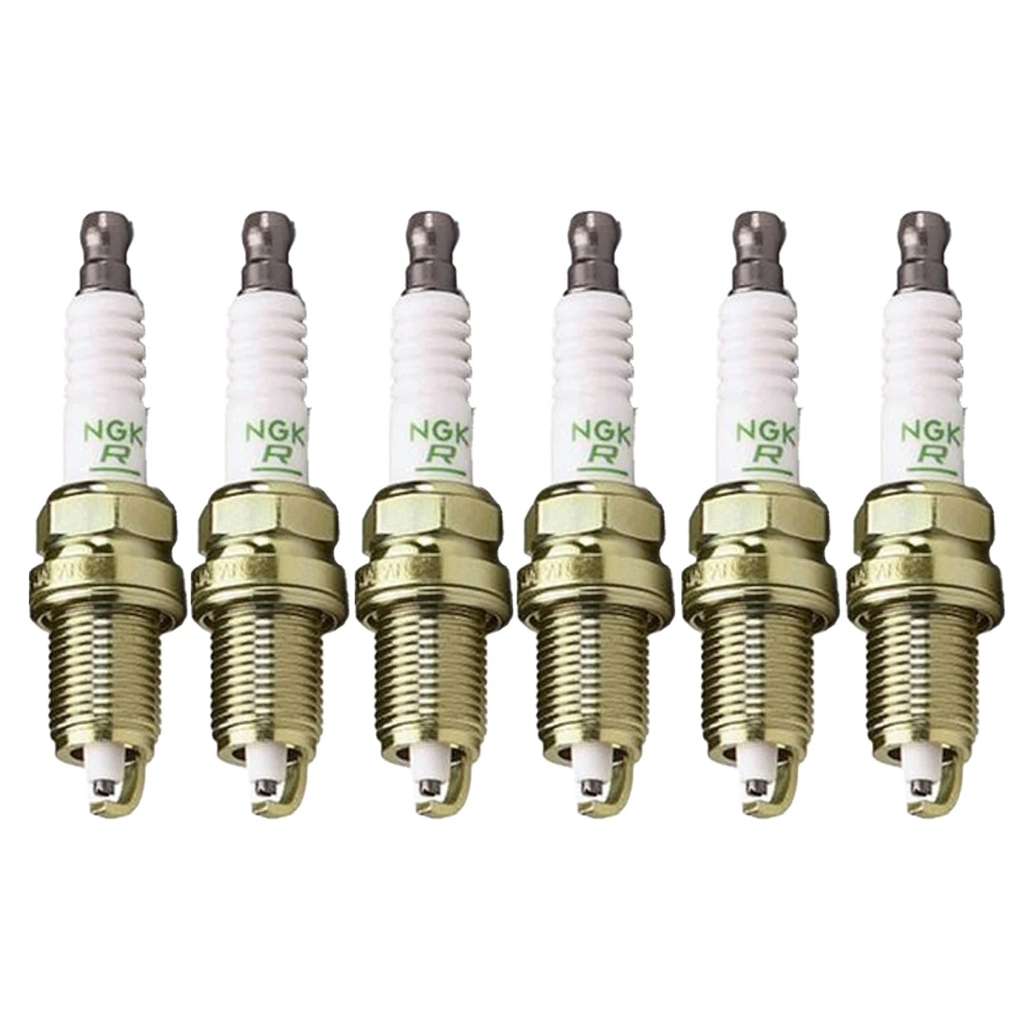 Set of 6 NGK V-Power Spark Plugs for Chrysler Plymouth Toyota L6 V6
