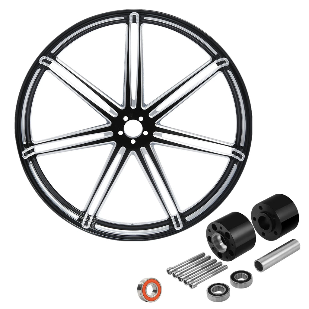 23" Front Wheel Rim Hub for Harley Touring (2008–2025) - Dual Disc, ABS
