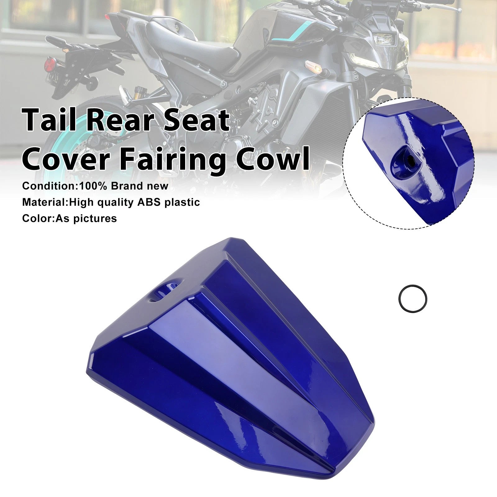 Tail Rear Seat Cover Fairing Cowl for Yamaha MT-09 / SP (2024–2026) Blue