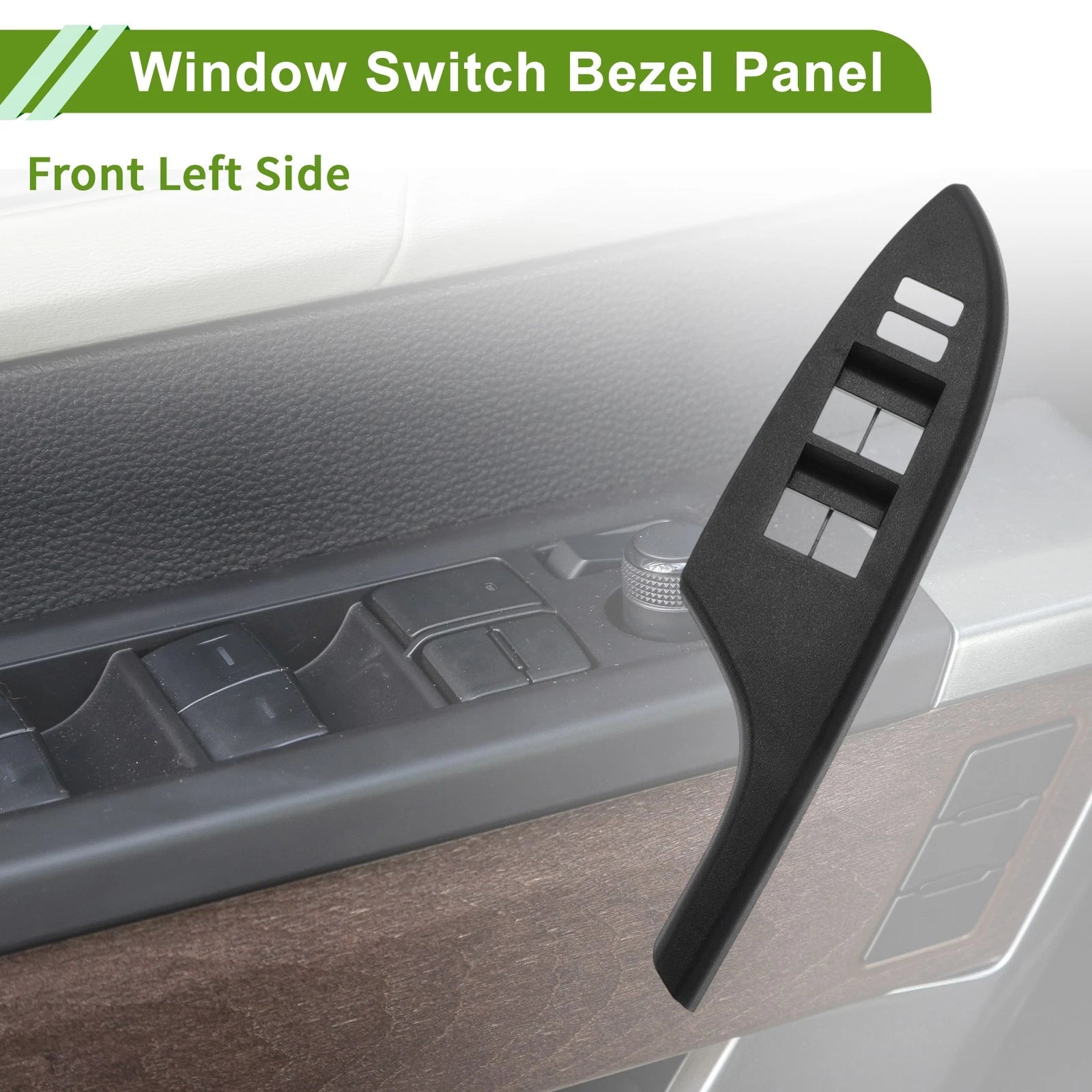 Front Side Window Switch Bezel Cover for Toyota Corolla (2009–2013) No. 7423202720B1