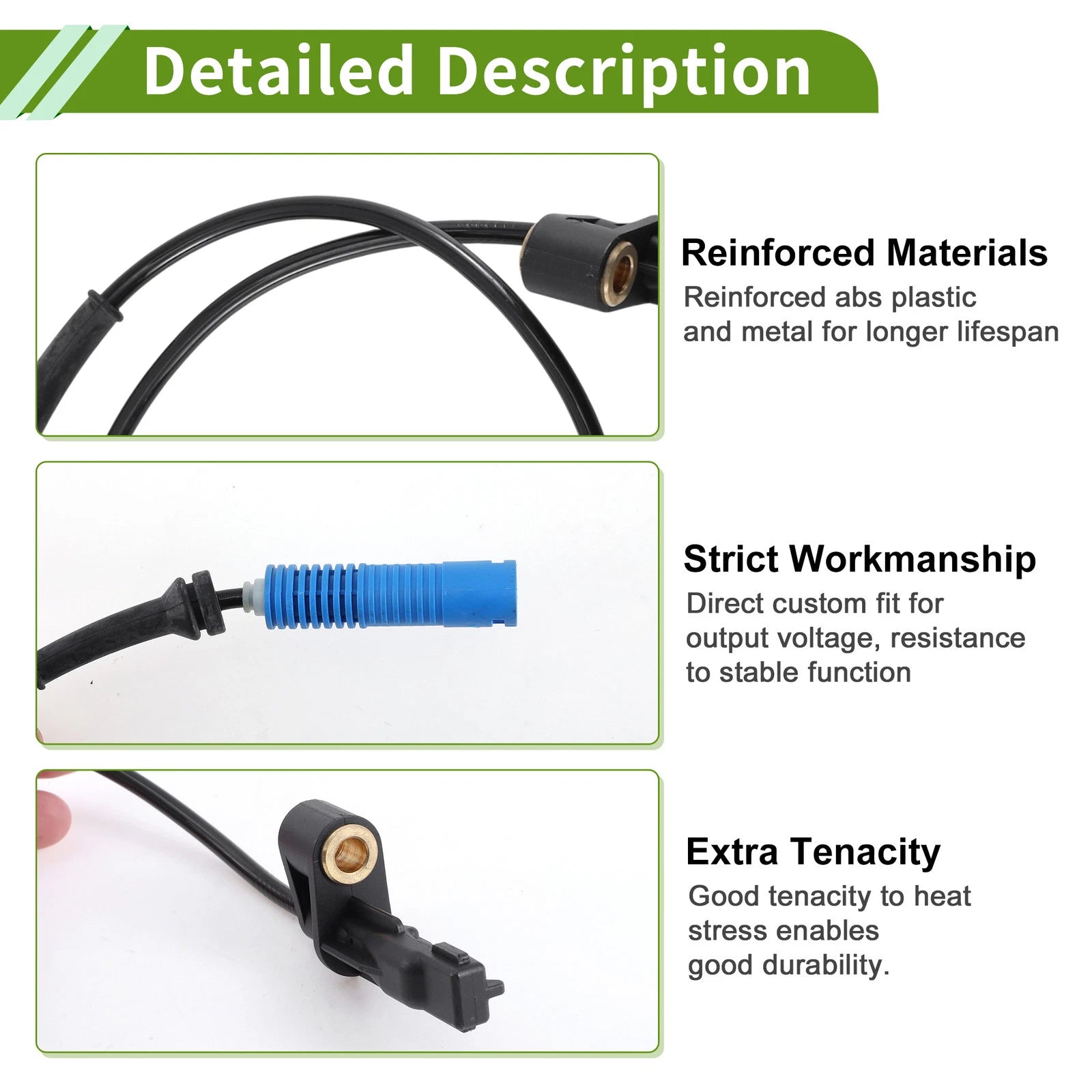 ABS Wheel Speed Sensor No. 34526752689/AB0154 for BMW Z3 (2001–2002)