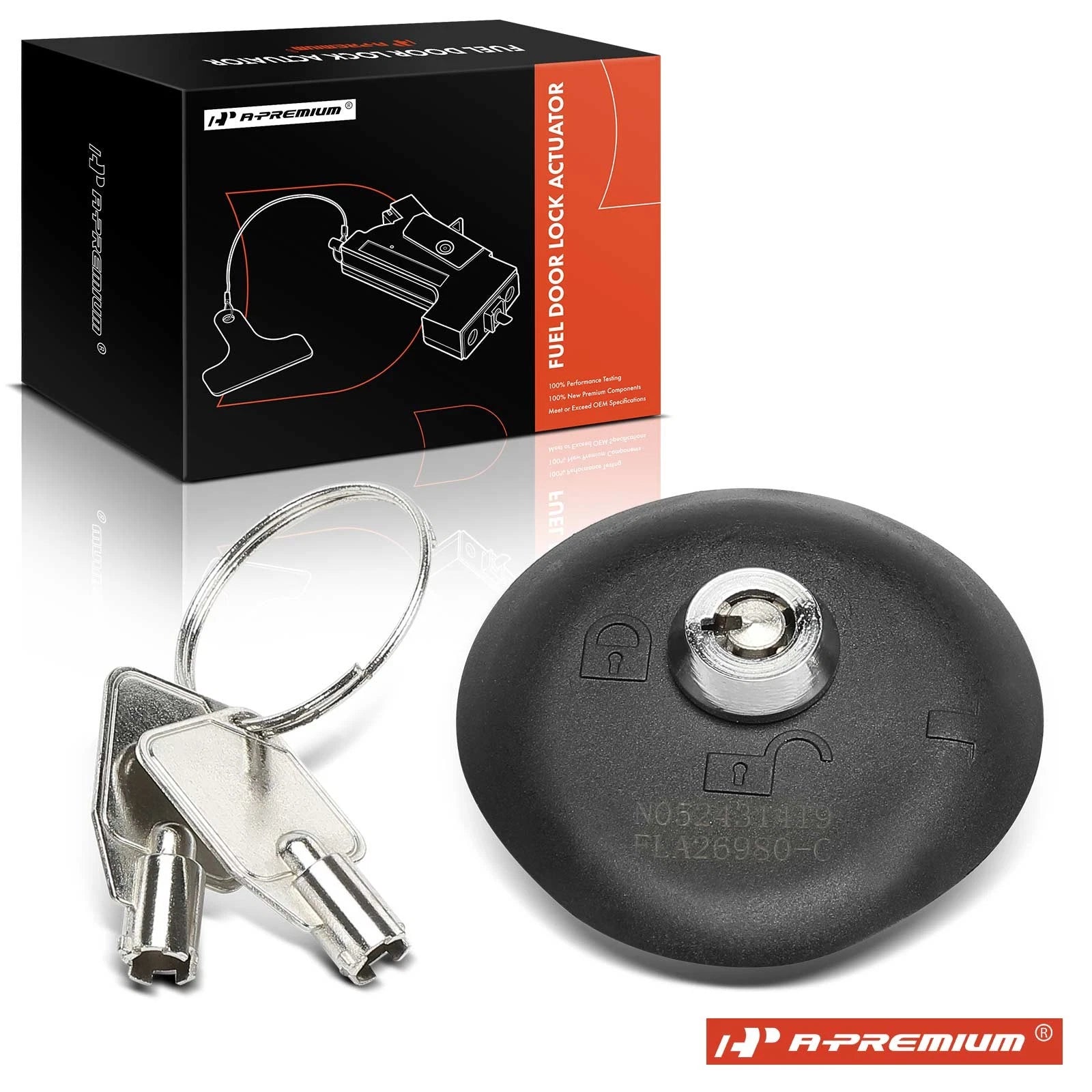 Fuel Tank Cap w/ Locking for Ford EcoSport (2018–2022)