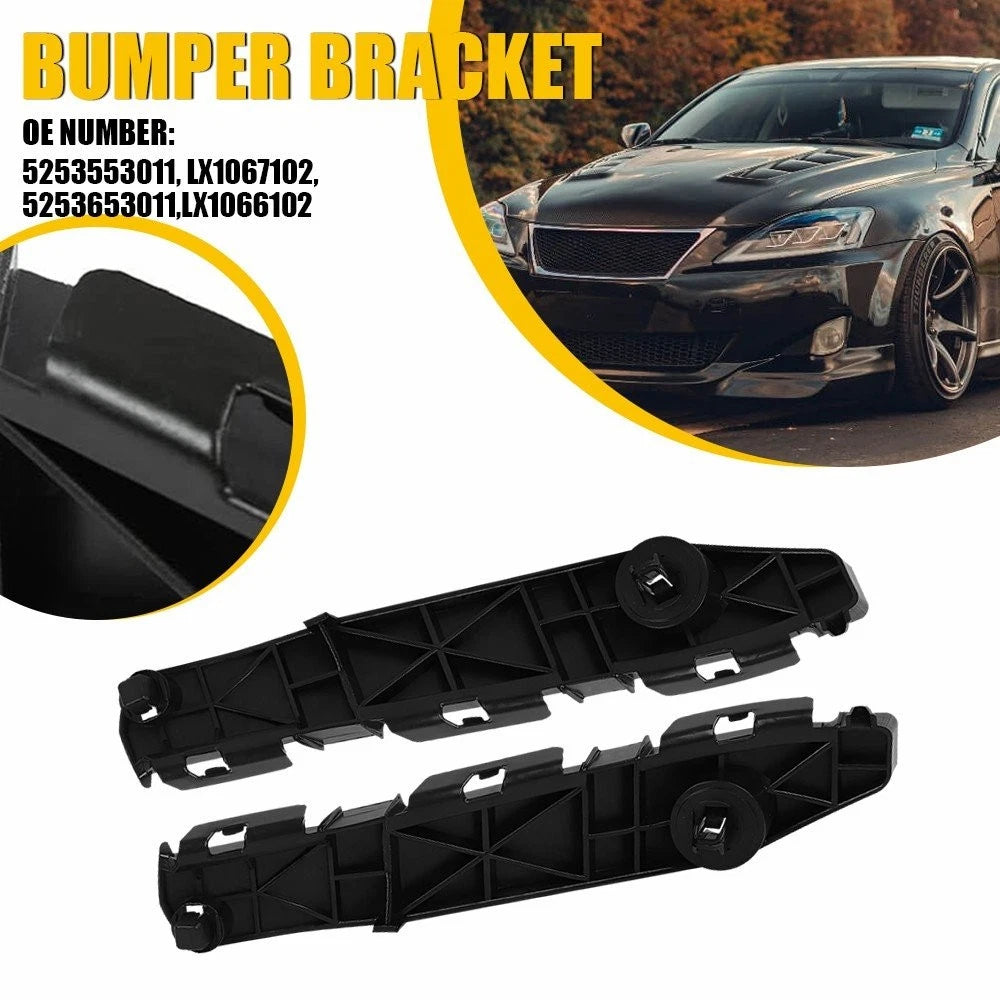 Front Bumper Support Bracket Set for Lexus IS250 (2006–2013) L&R