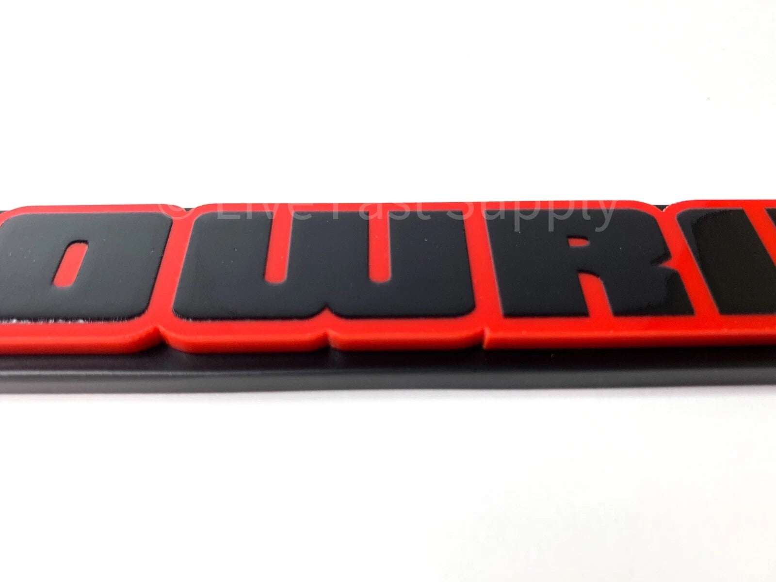 Matte Black License Plate Frame Premium Replacement for Chevrolet (2005–2015)