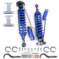 Dual-Damper Adjustable Front Remote Reservoir Shocks Kit for Toyota Tundra (2007–2021)