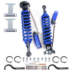 Dual-Damper Adjustable Front Remote Reservoir Shocks Kit for Toyota Tundra (2007–2021)