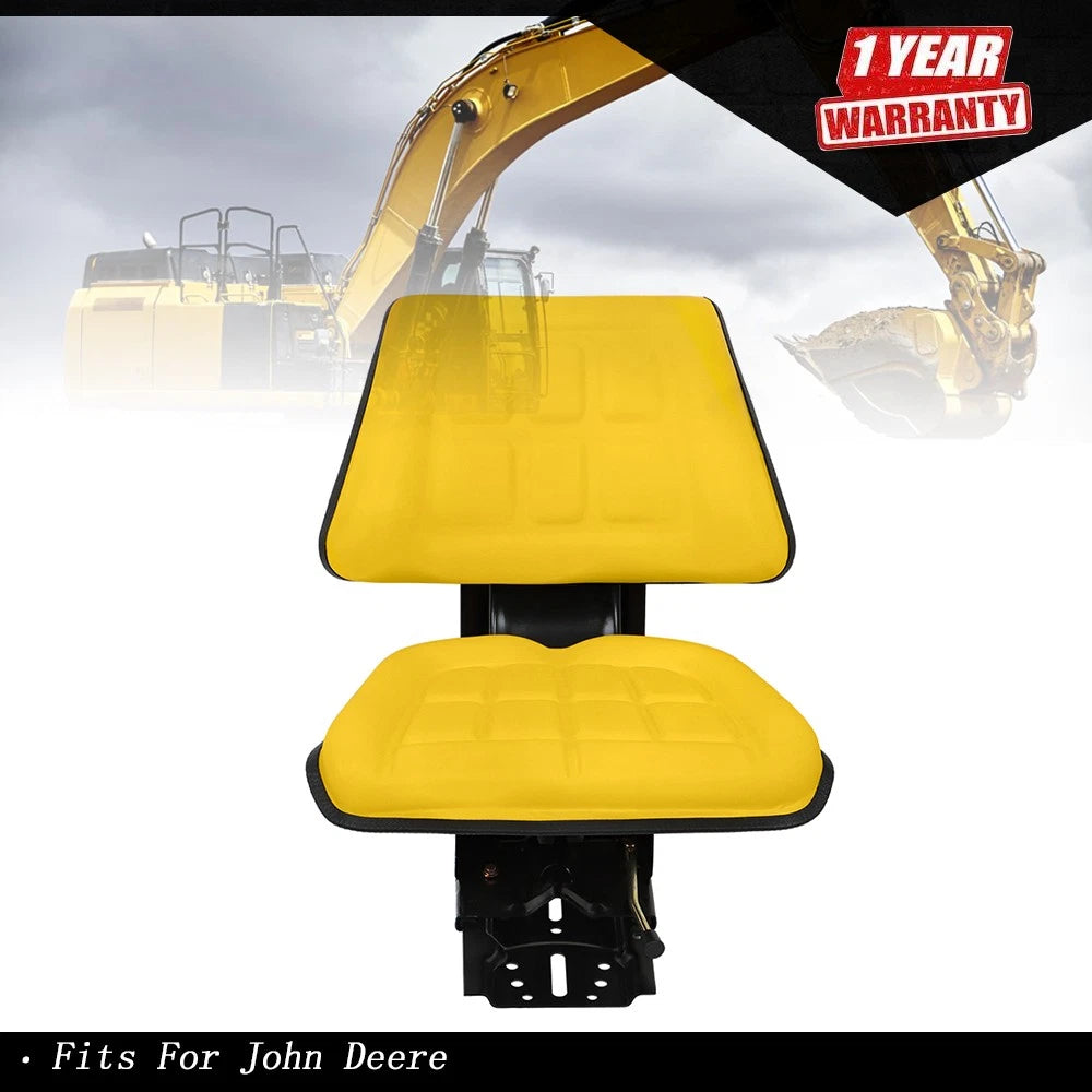 Yellow Tractor Suspension Seat for John Deere