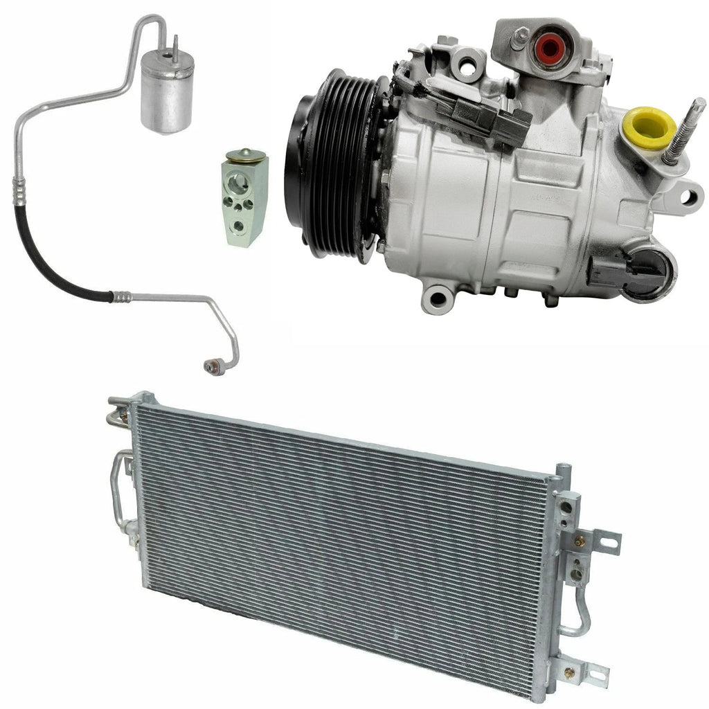 AC Compressor Kit With Condenser for Ford Police Interceptor 3.5L (2018–2018)
