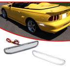 Clear White LED Rear Side Marker Light for Ford Mustang (1994–1998)