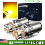 Set of 2 LED Turn Signal Light Bulbs for Make Model