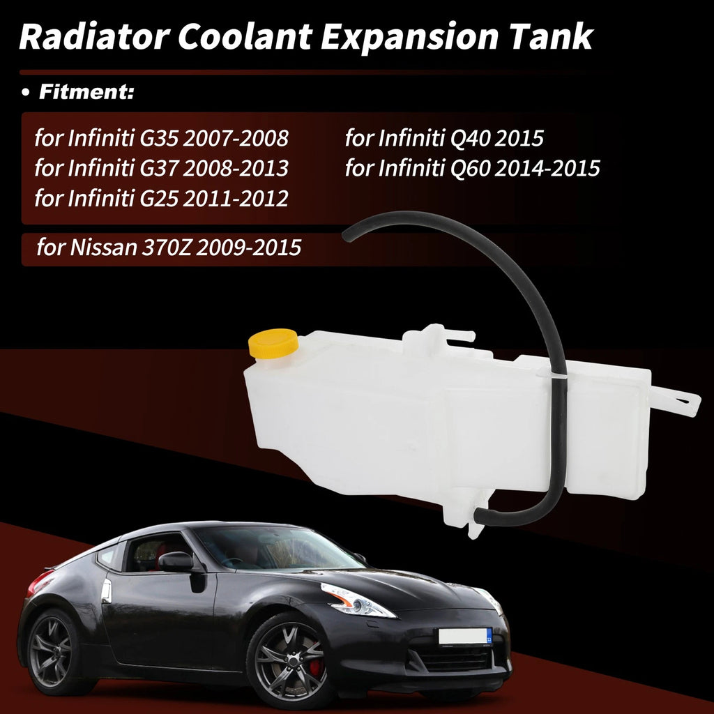Coolant Expansion Reservoir Tank for Infiniti G35 G37 (2007–2008) 21710-JK000