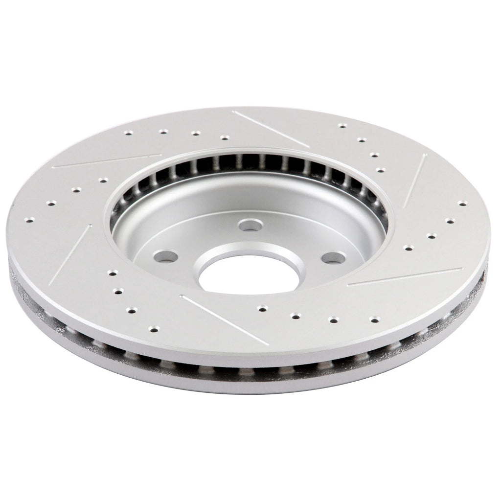 2X Drilled & Slotted Brake Rotors for Chevrolet Sonic Cruze (2012–2018)