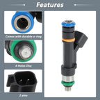 Fuel Injector No. 0280158119 for Jeep Wrangler 3.8L (2007–2011) & Dodge Caravan (2008–2010)