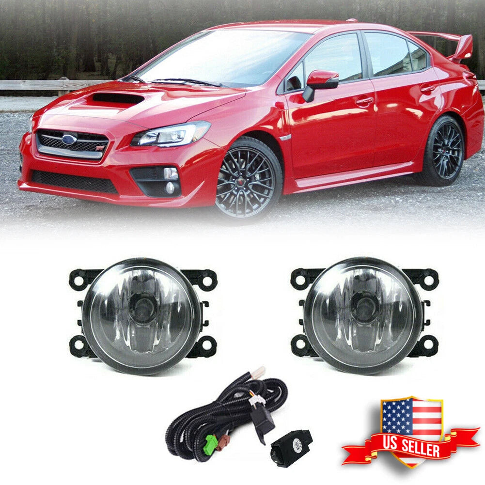 H11 Halogen Fog Light Bulbs with Harness Kit for Subaru WRX STI (2015–2018)
