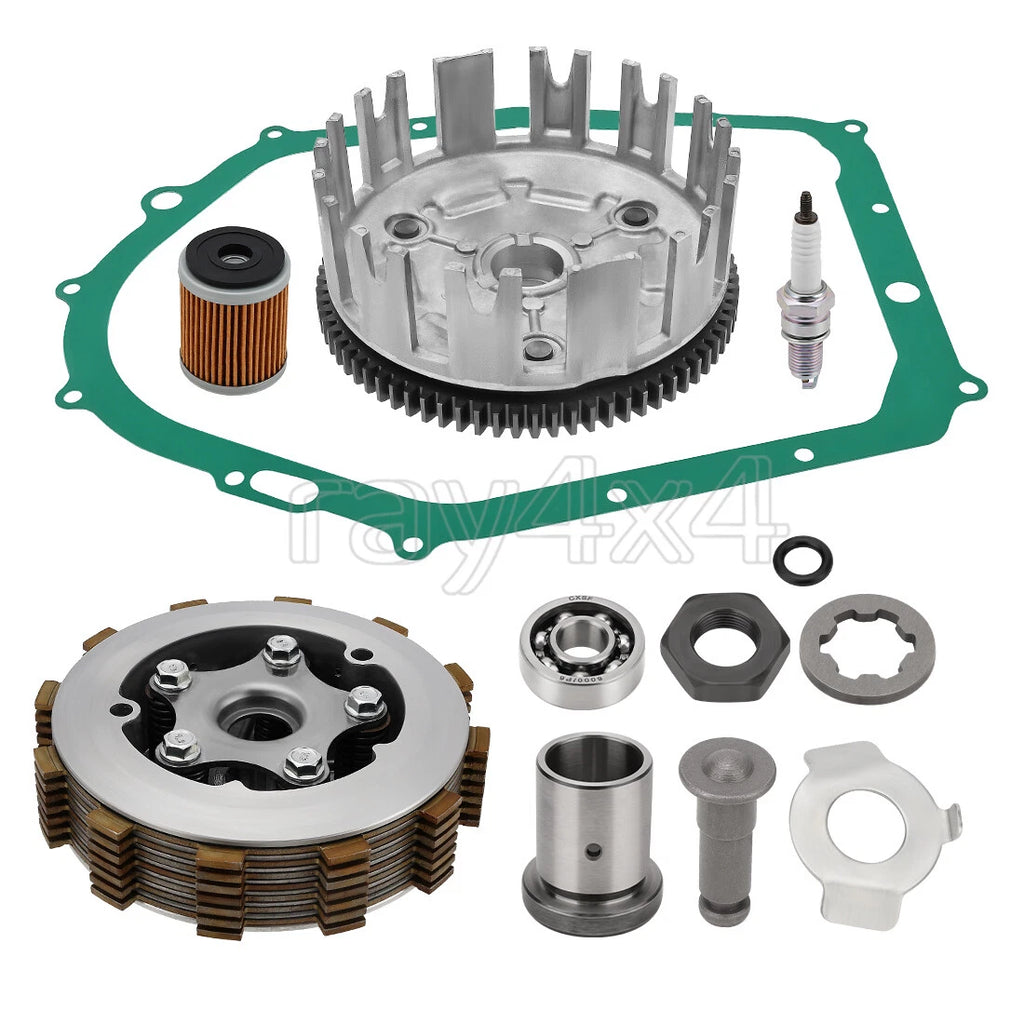 Heavy Duty Clutch Assembly Basket Spacer w/Gasket for Yamaha Kodiak 400 (1993–1998)