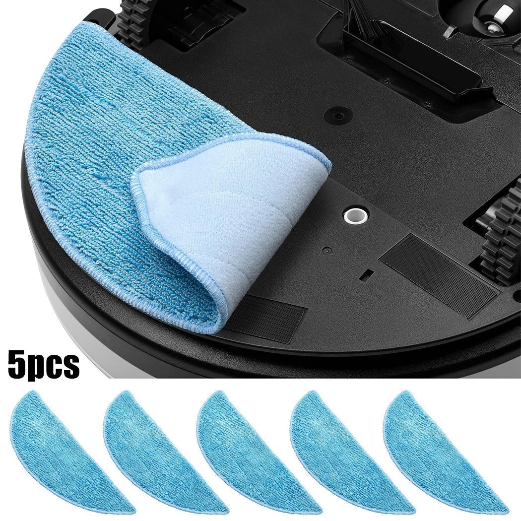 5pcs Cleaning Mop Cloth Sticker Set for Medion MD 19510 MD18501 (N/A)
