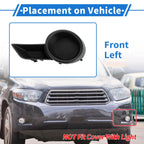 Front Bumper Fog Light Cover No. 814820E050 for Toyota Highlander (2014–2019)