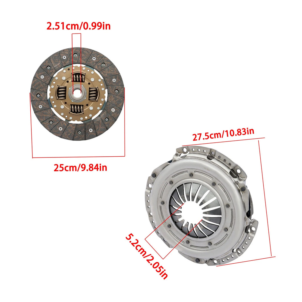 Clutch Kit for Mazda 3 (2007-2013) L4 2.3L Turbocharged