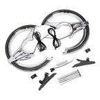Brake Rotor Covers LED Amber Light Smoke Lens for Honda Goldwing 1800 (2018–2025)