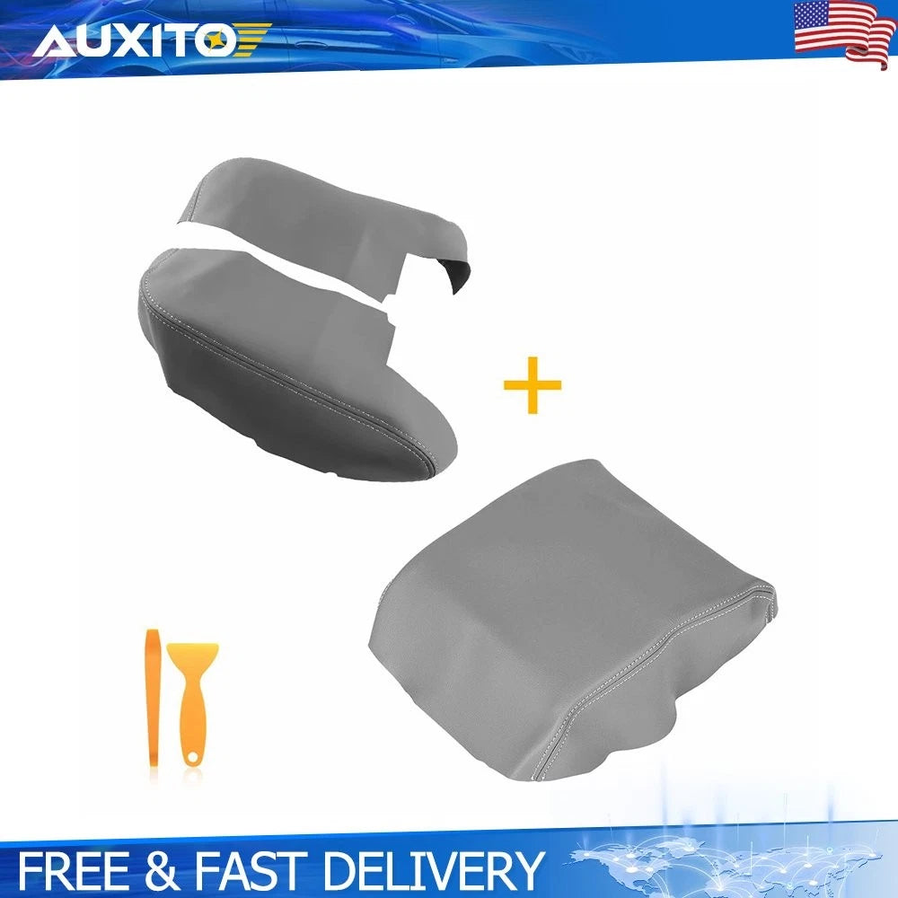 Front Door Armrest Cover & Console Lid Skin for Honda Ridgeline (2006–2014)