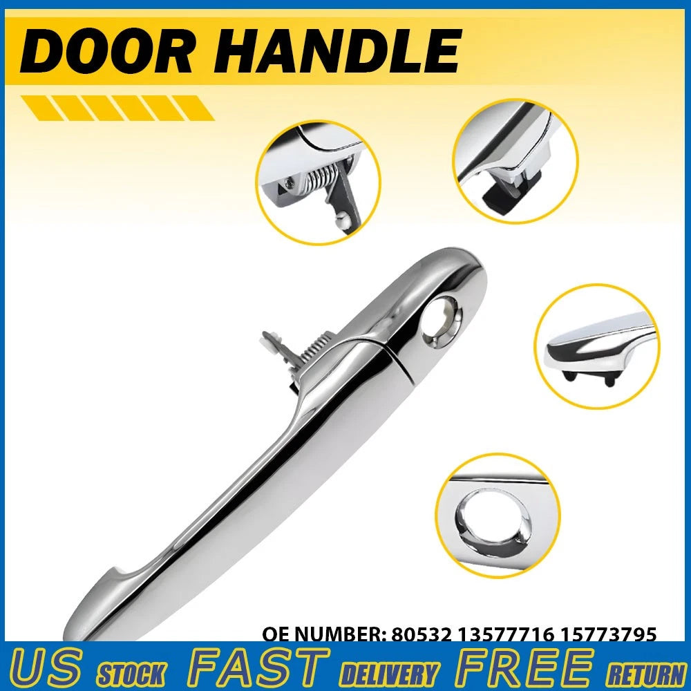 Front Driver Side Exterior Door Handle for Buick Lucerne (2006–2011) 13577716