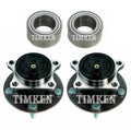 Front and Rear Wheel Bearings & Hubs Kit for Mazda 6 (2009–2013)